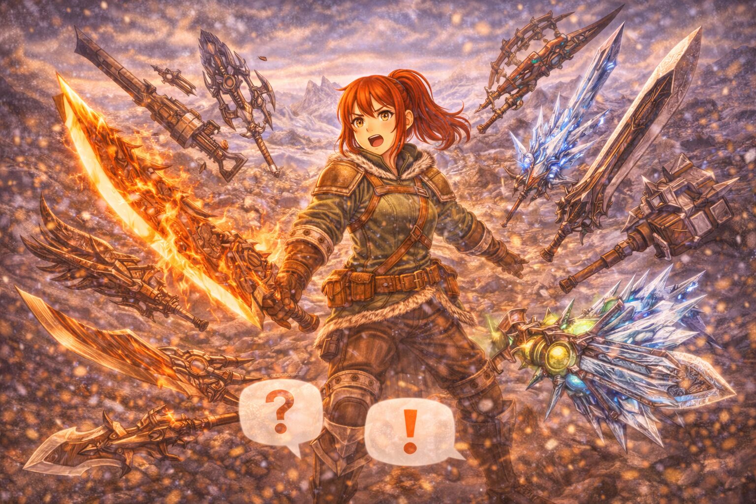 モンハンサンブレイクはどの武器も強くほとんど武器格差がない