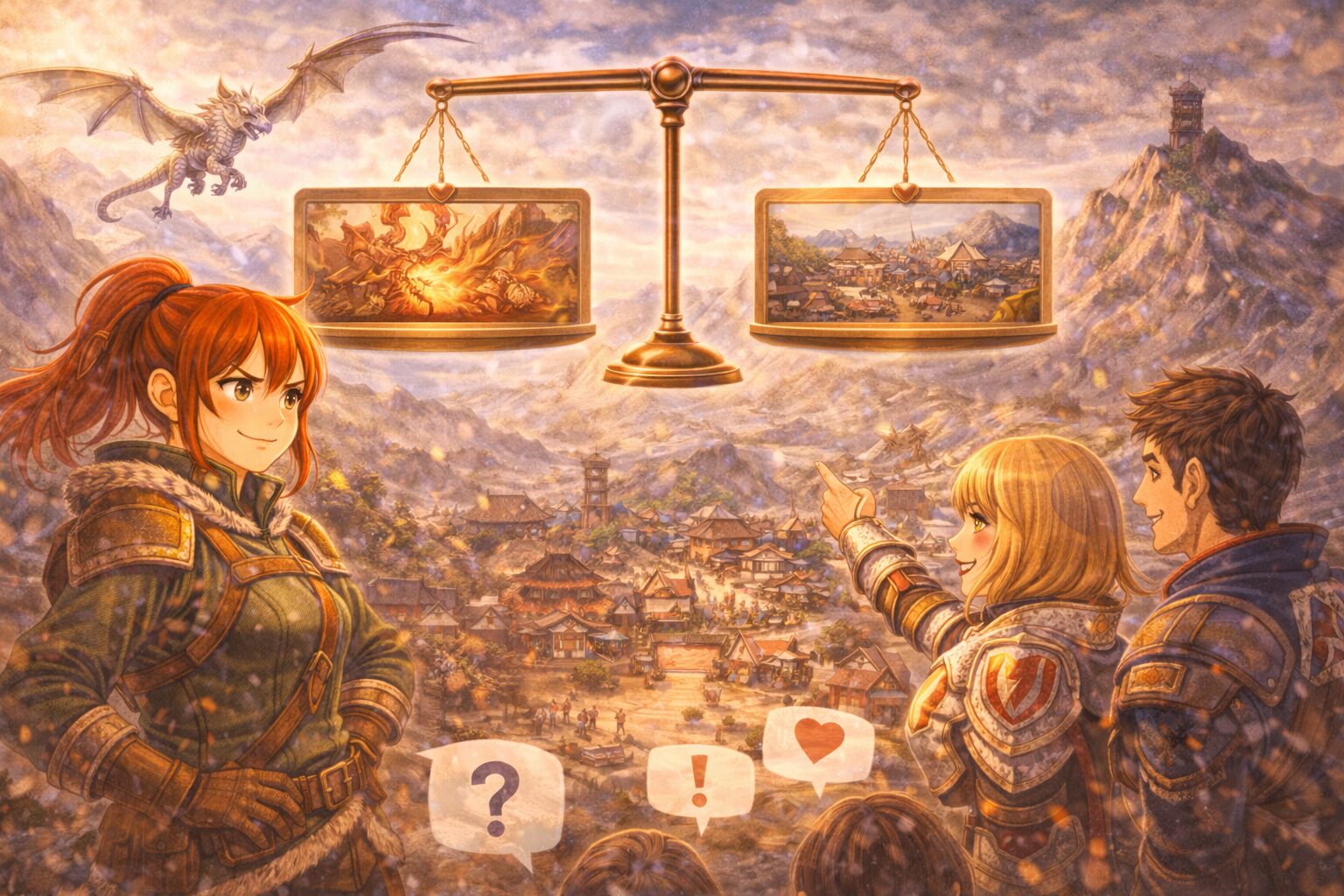 モンハンサンブレイクはちょうど良いストーリー