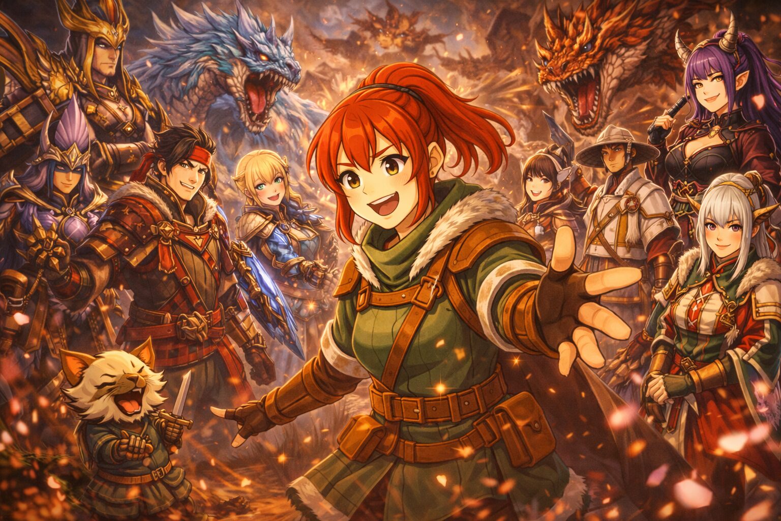 モンハンサンブレイクは魅力的なキャラが多い