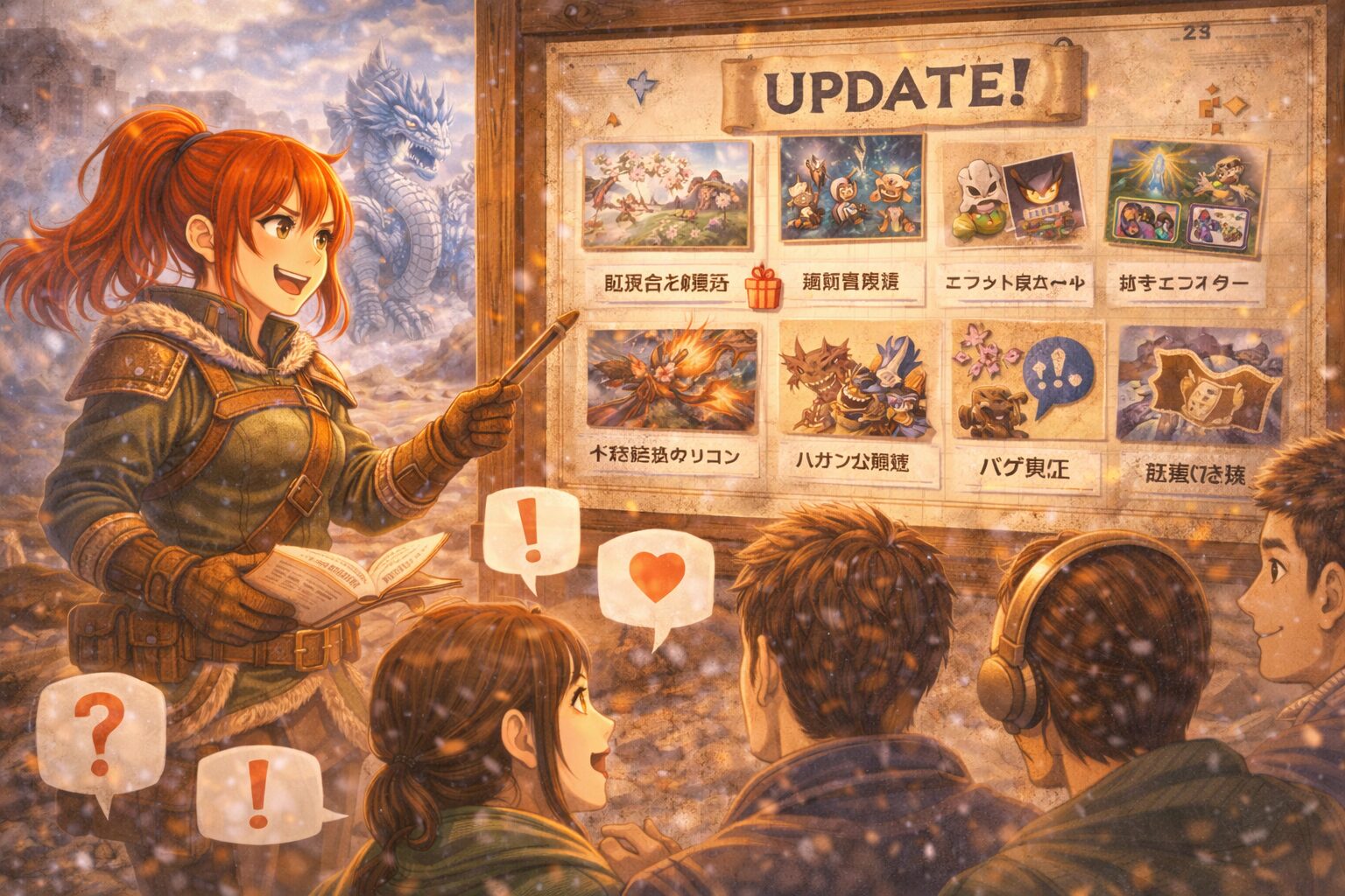 モンハンサンブレイク公式はユーザー目線が強い