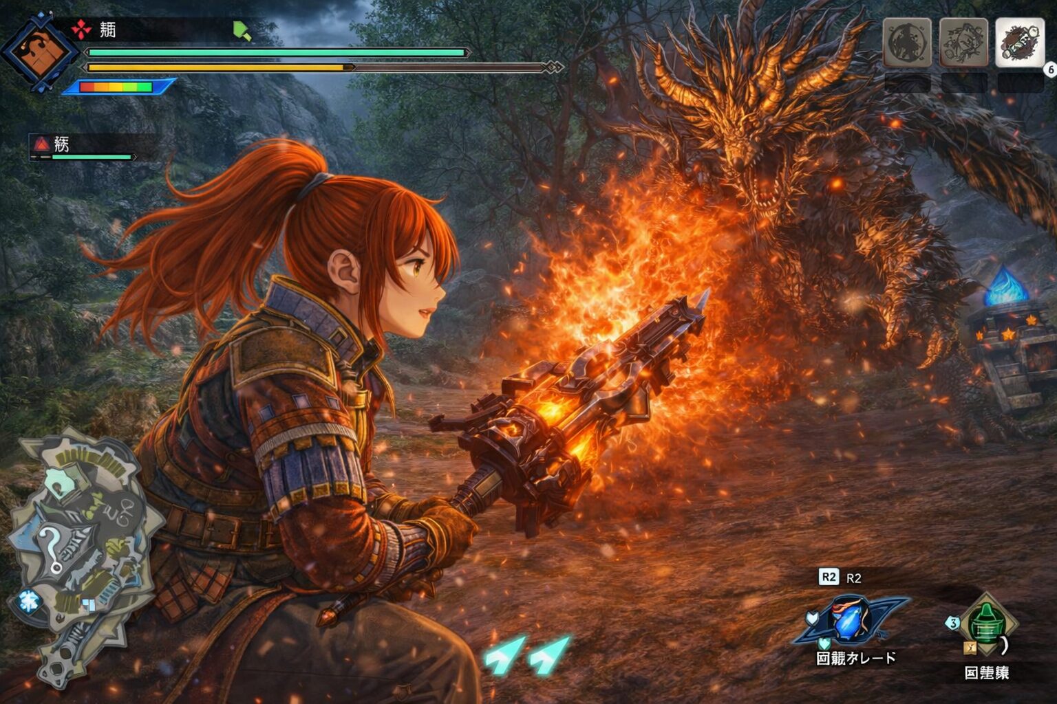 モンハンをソロプレイしているハンター