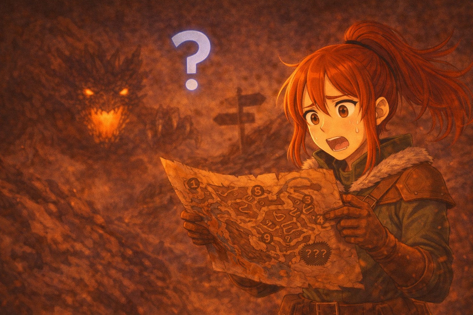 マップを理解していないハンター