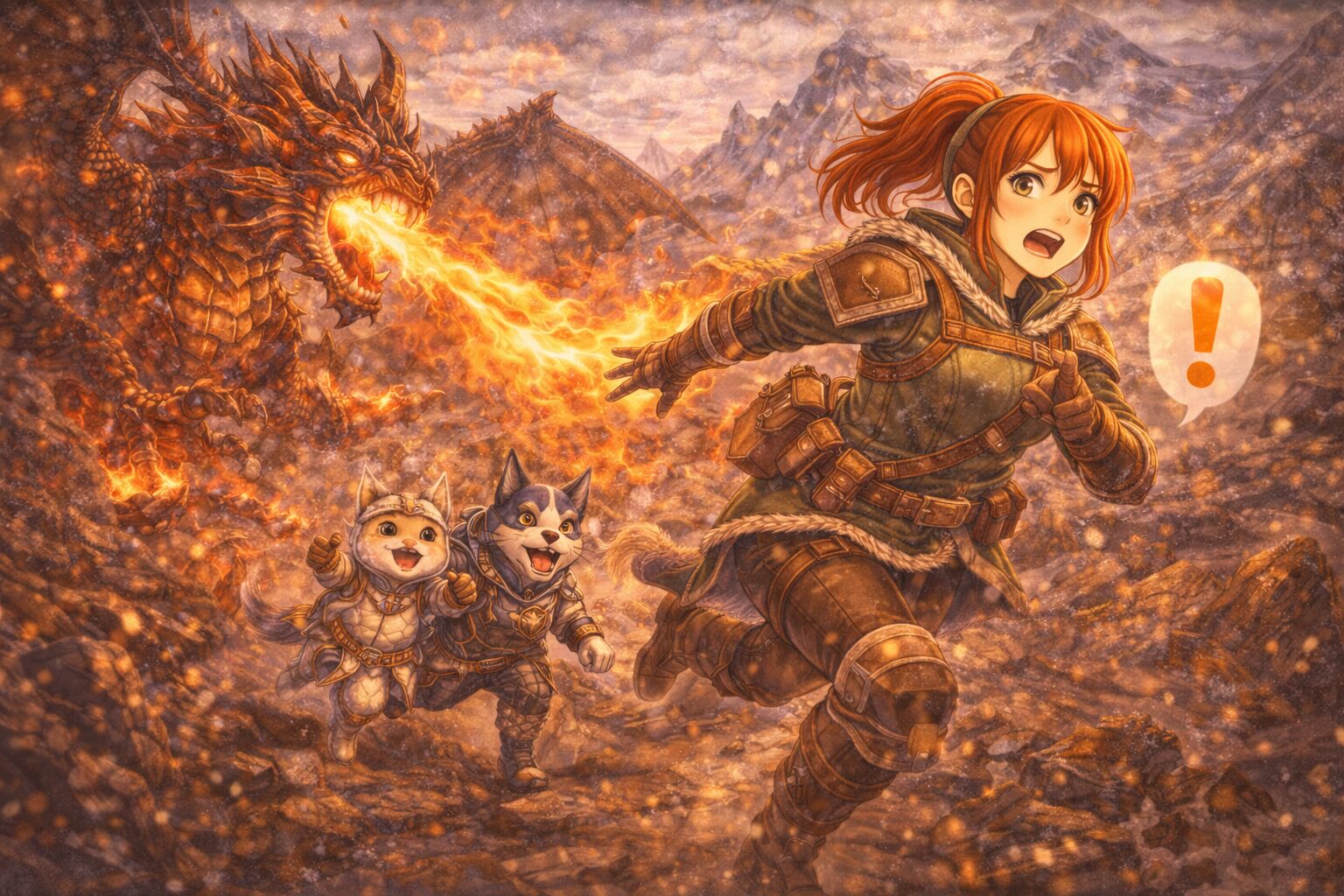 モンハンの立ち回りでは引き際が大事