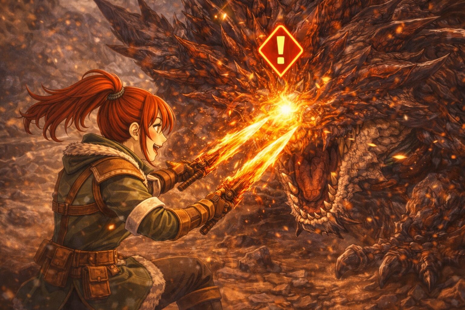 モンスターの弱点を攻撃するように立ち回ろう