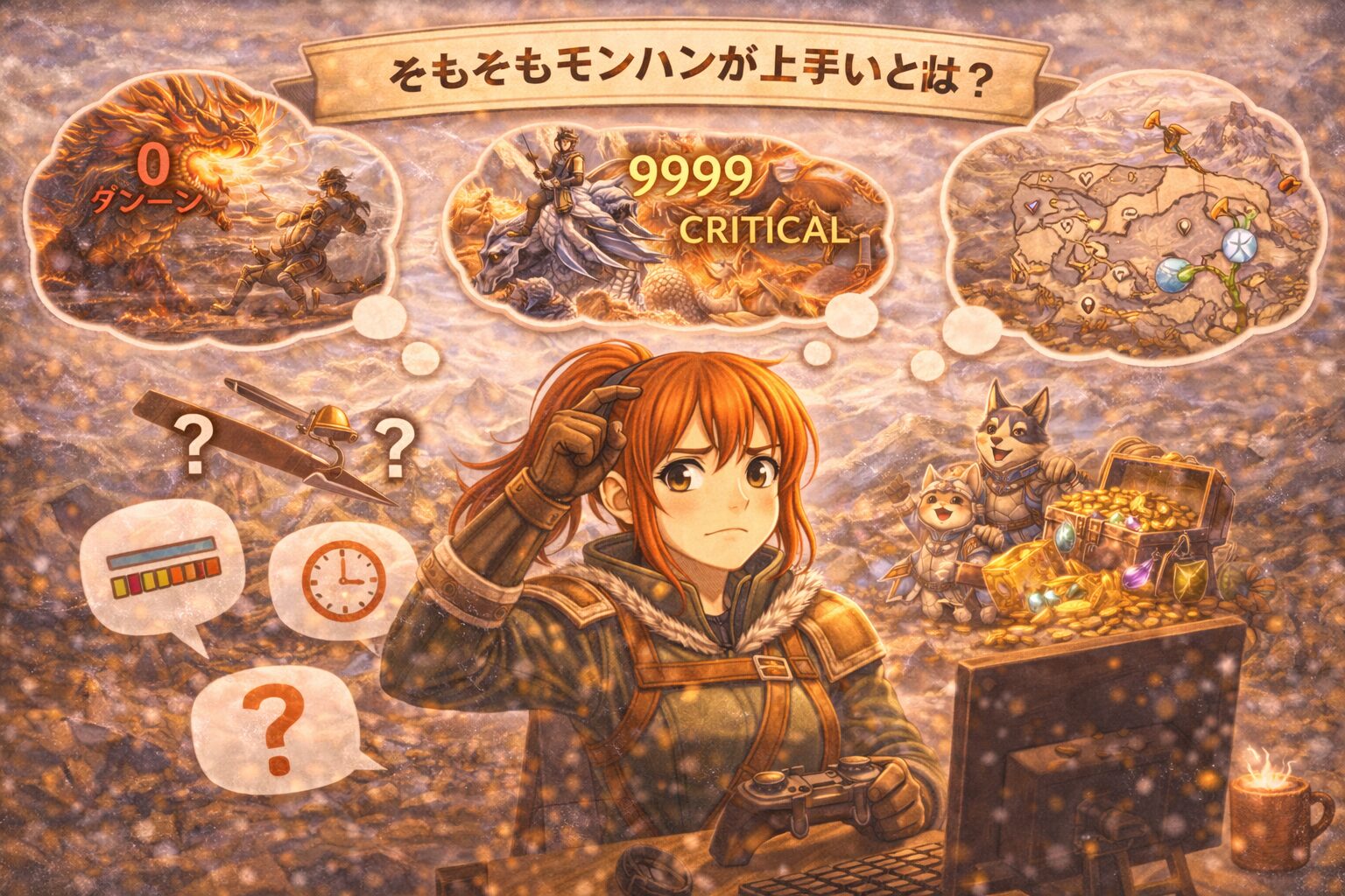 そもそもモンハンが上手いとはどうゆうこと？