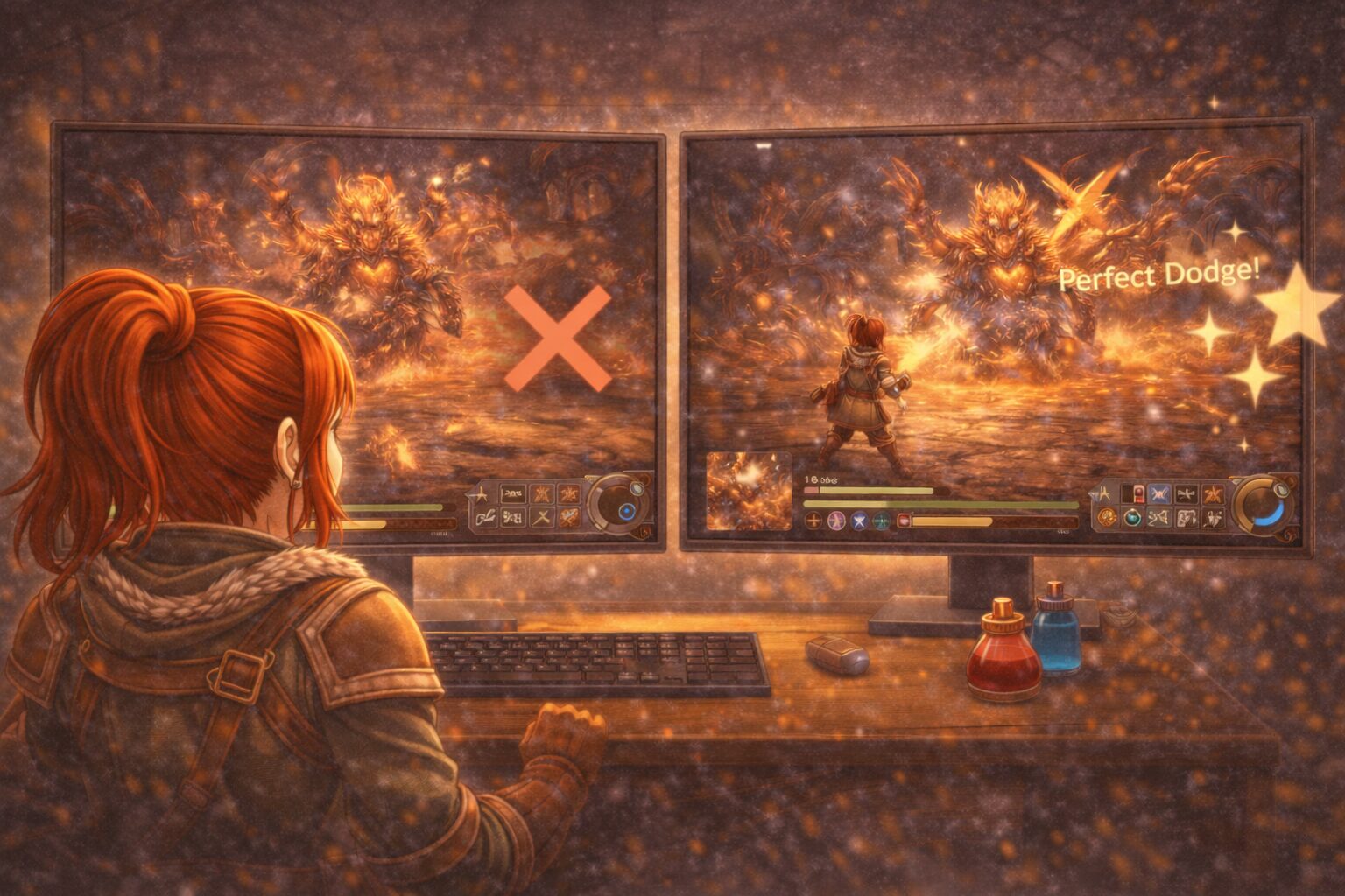 自分と上級者の動画も比較していこう