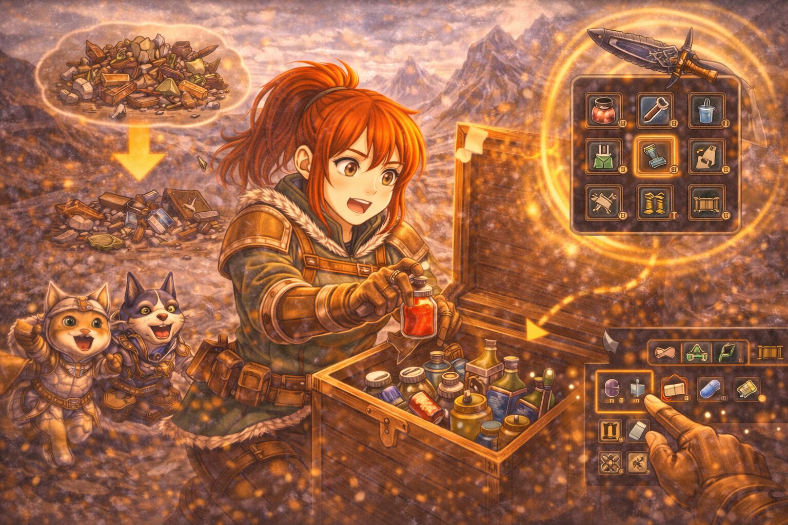 アイテムを整えるのは上手くなるためには重要！