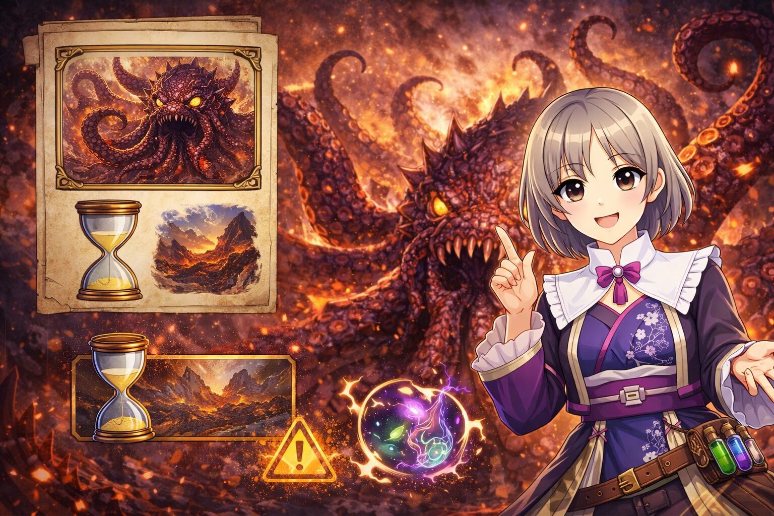 歴戦王ヌ・エグドラについて解説しているハンター