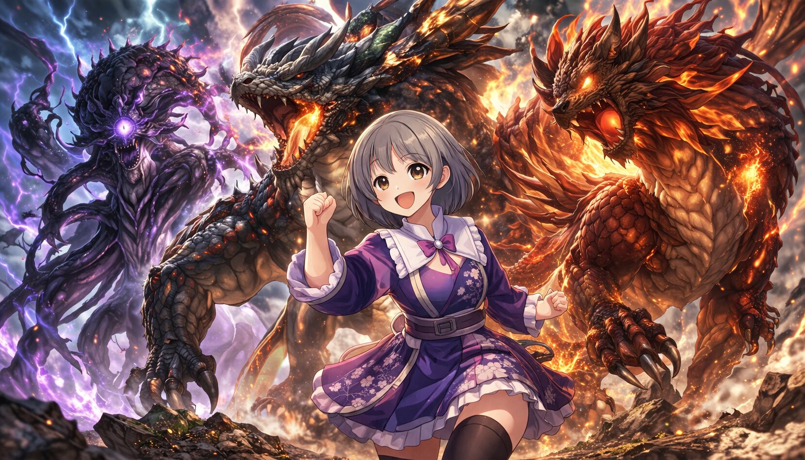 モンハンワイルズのアプデで追加れたモンスターを解説しているハンター