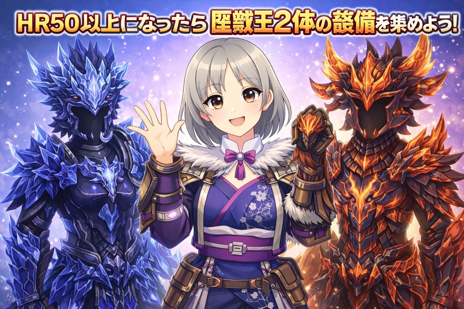 HR50になったらどんどん歴戦王に挑戦しよう！