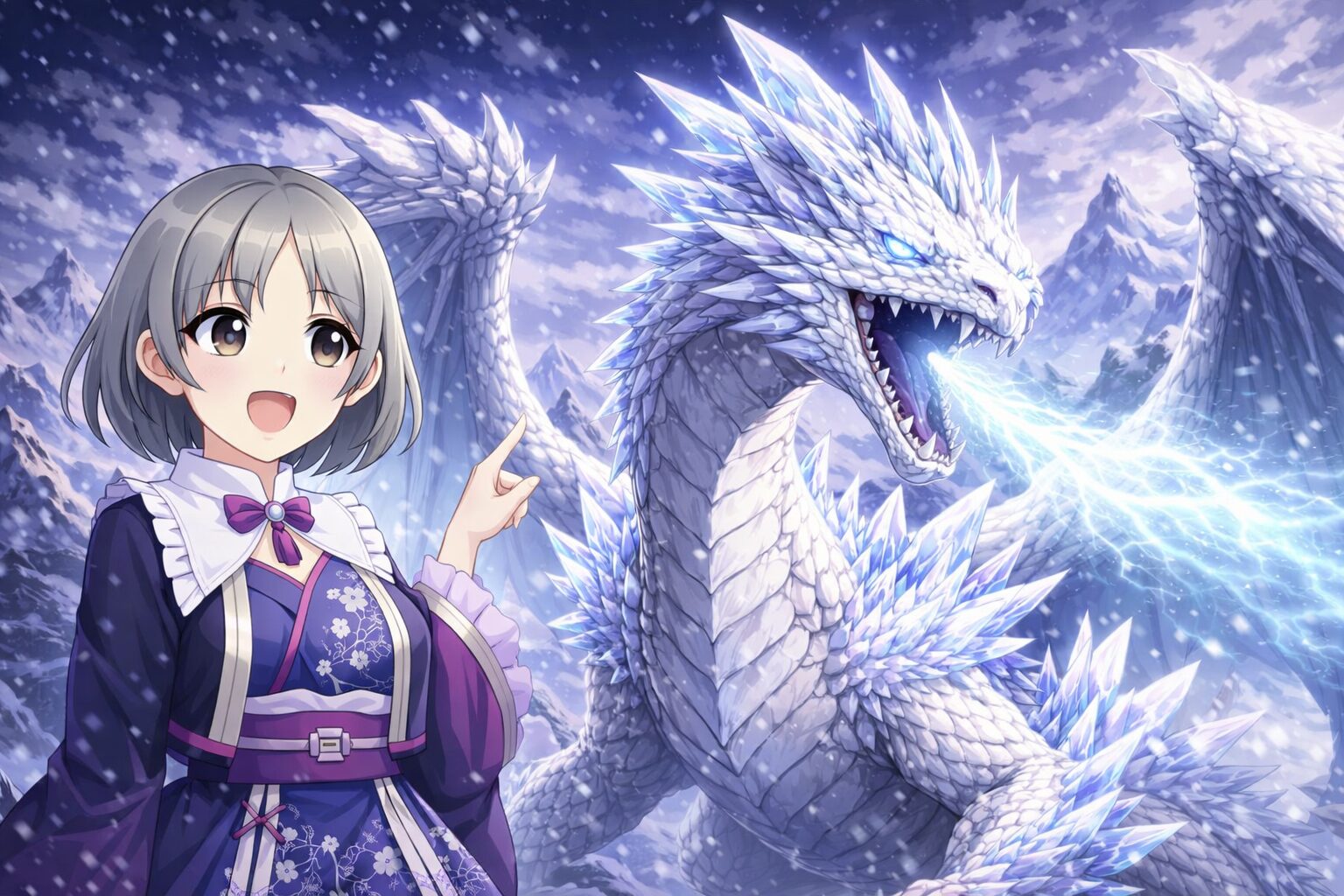 ゾシアの第1形態を解説しているハンター