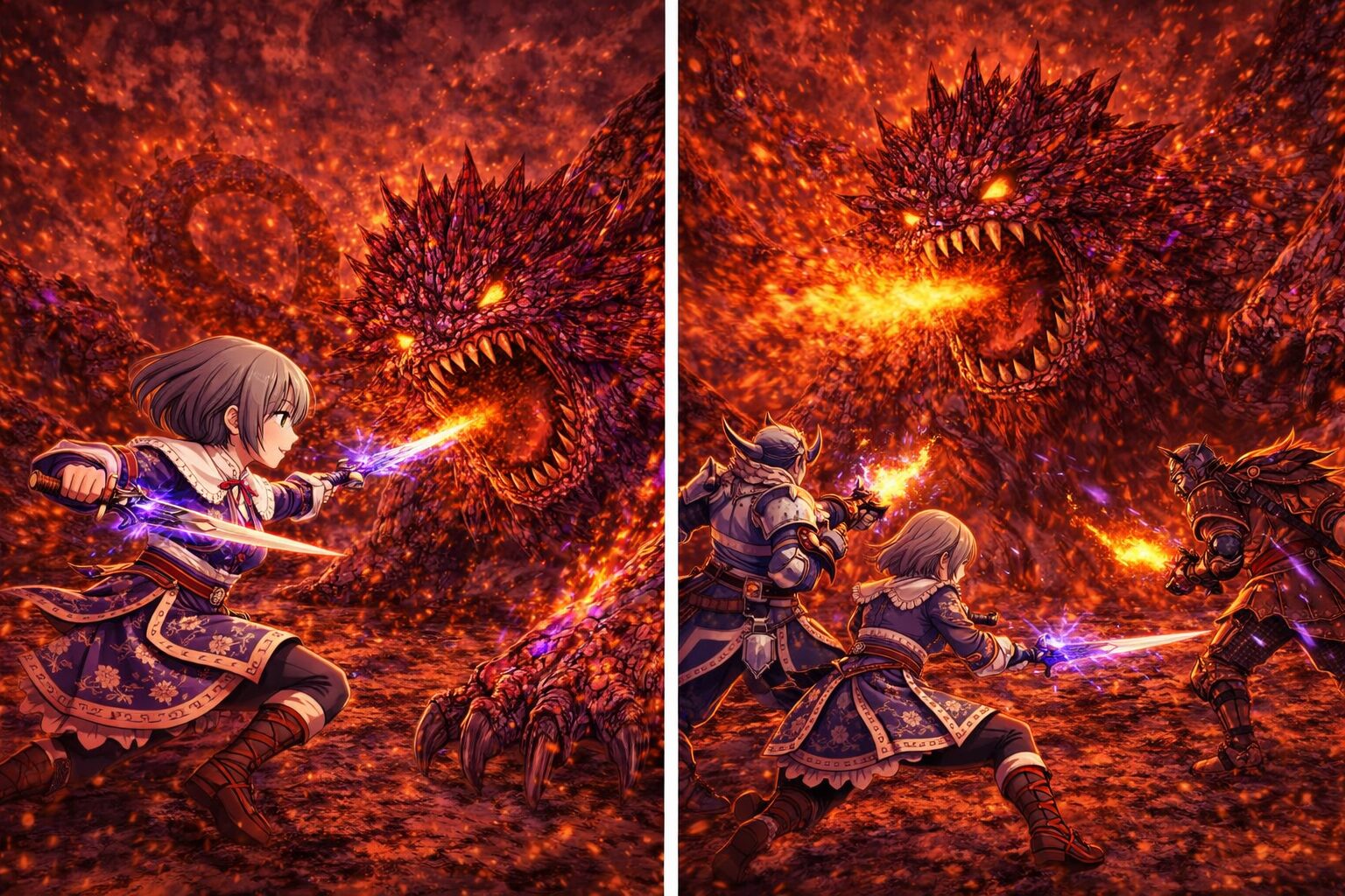 歴戦王エグドラにソロとマルチを使いわけているハンター