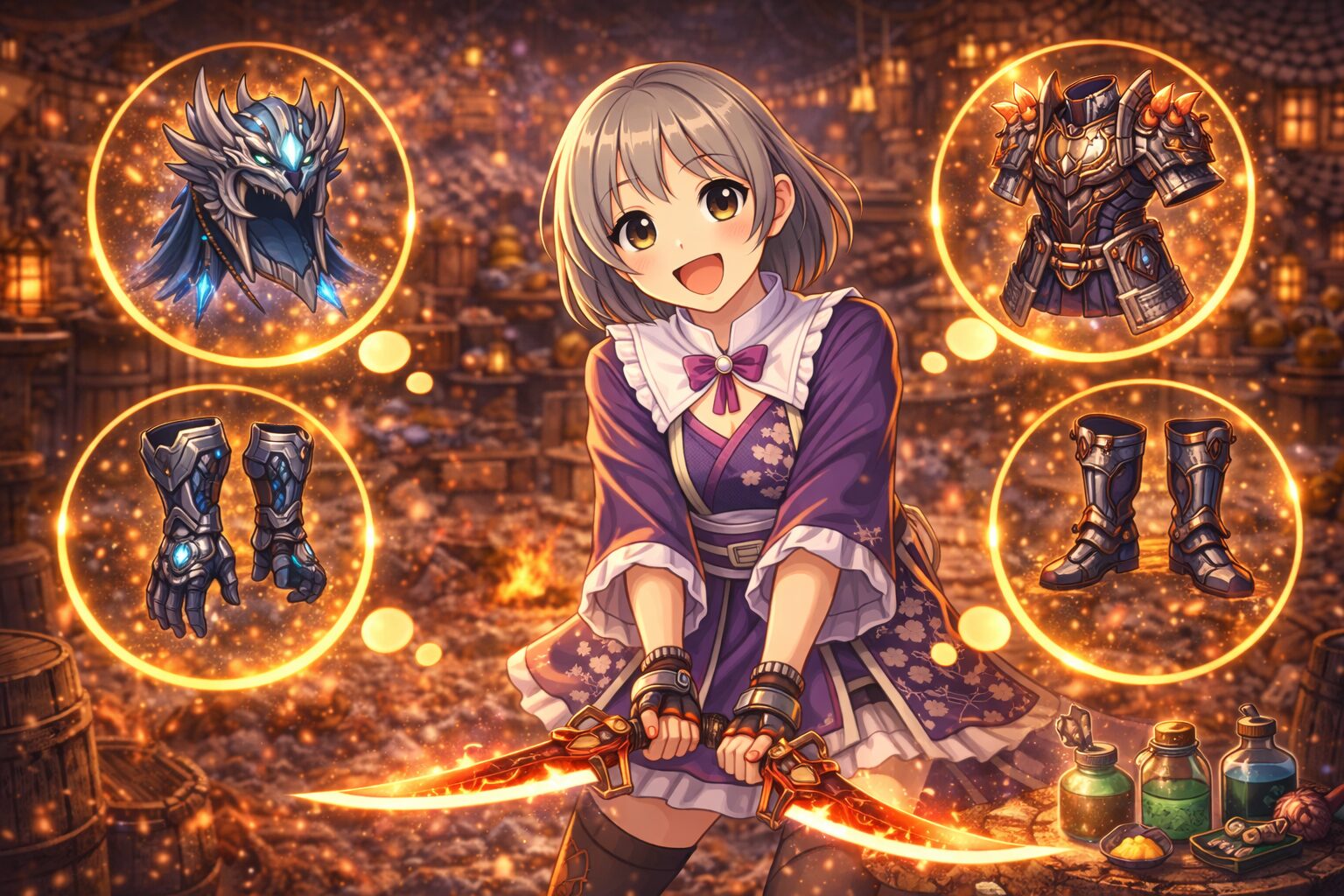 復帰したばかりの復帰勢の装備を解説しているハンター