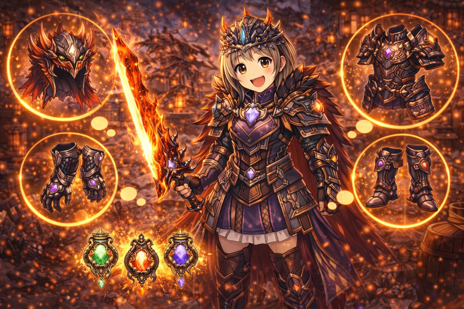 モンハンワイルズの最強装備をつけているハンター