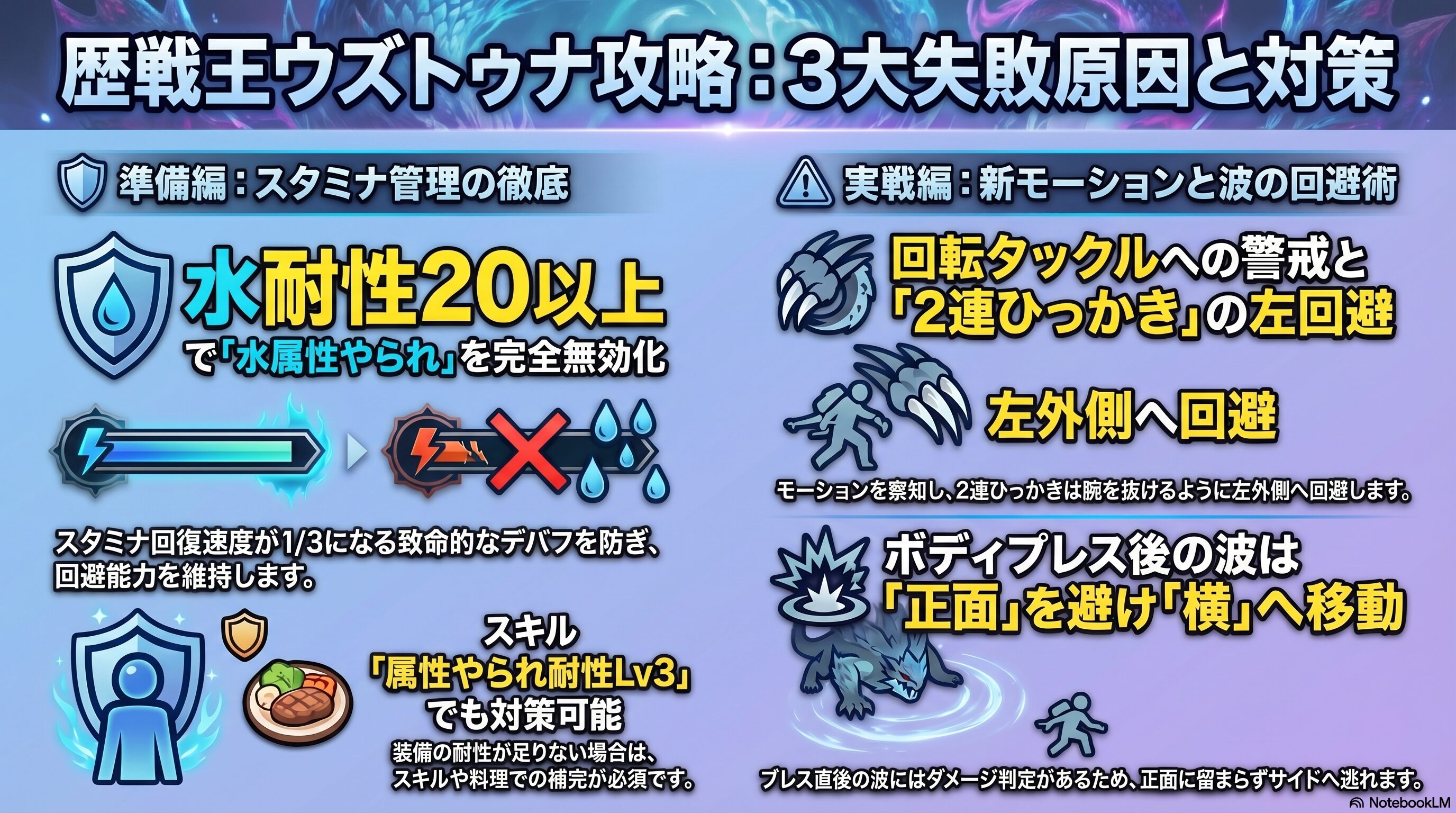 歴戦王ウズトゥナのクエスト失敗３大理由