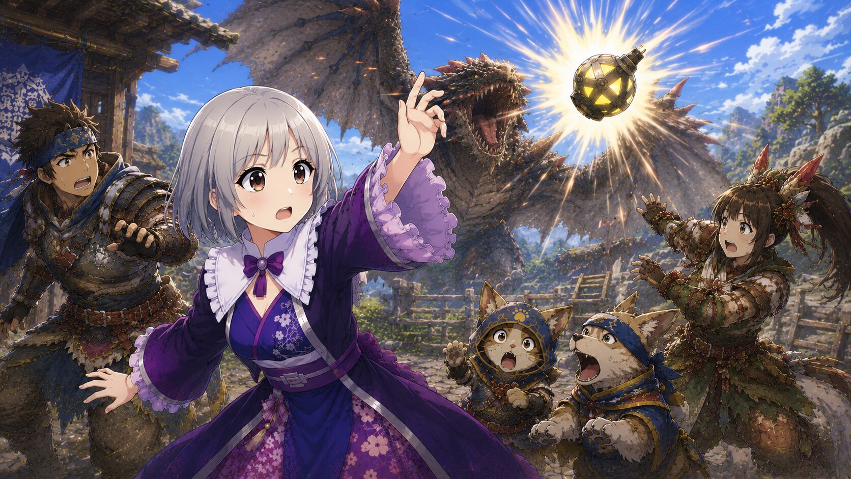 NG⑥ 閃光玉を意味なく投げない
