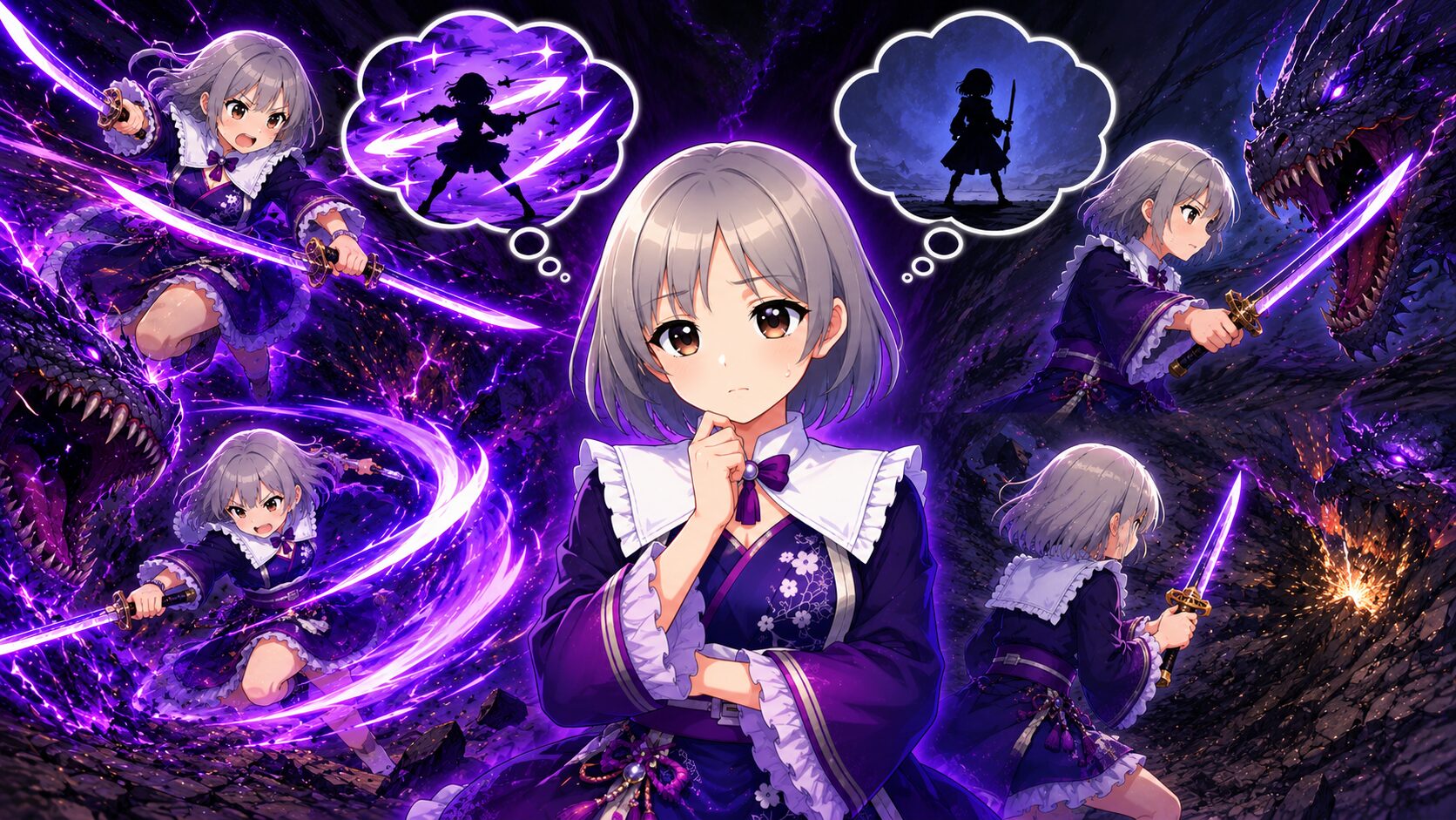 双剣と比べると手数の爽快感・見た目のかっこよさは劣る