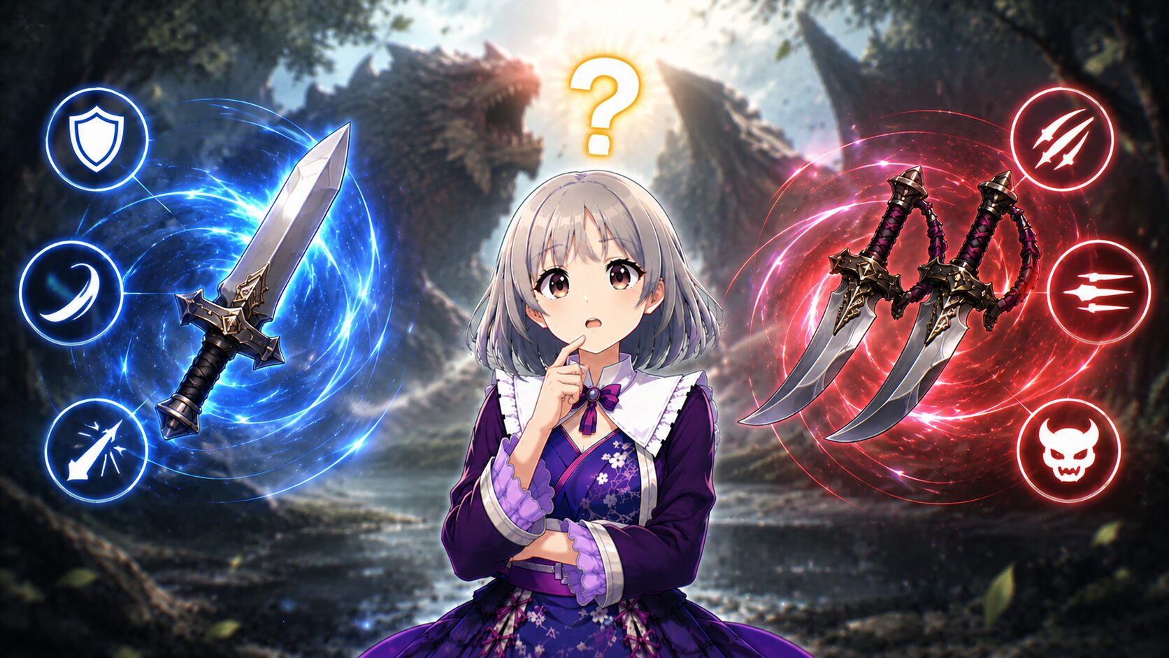 そもそも片手剣と双剣は何が違うの？