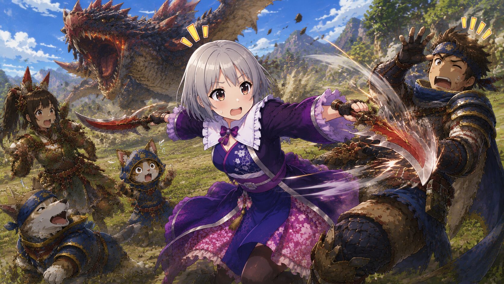 NG④ 吹き飛ばし系の攻撃を味方に当てない
