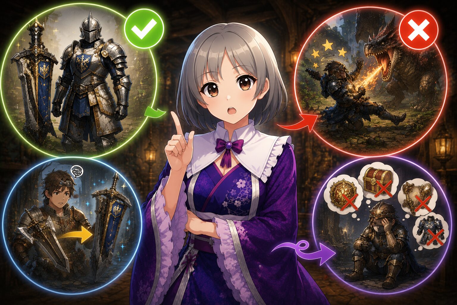 ガーディアン防具(お助け防具・武器)は使うべきか?ガチ勢が見てきた「失敗パターン」