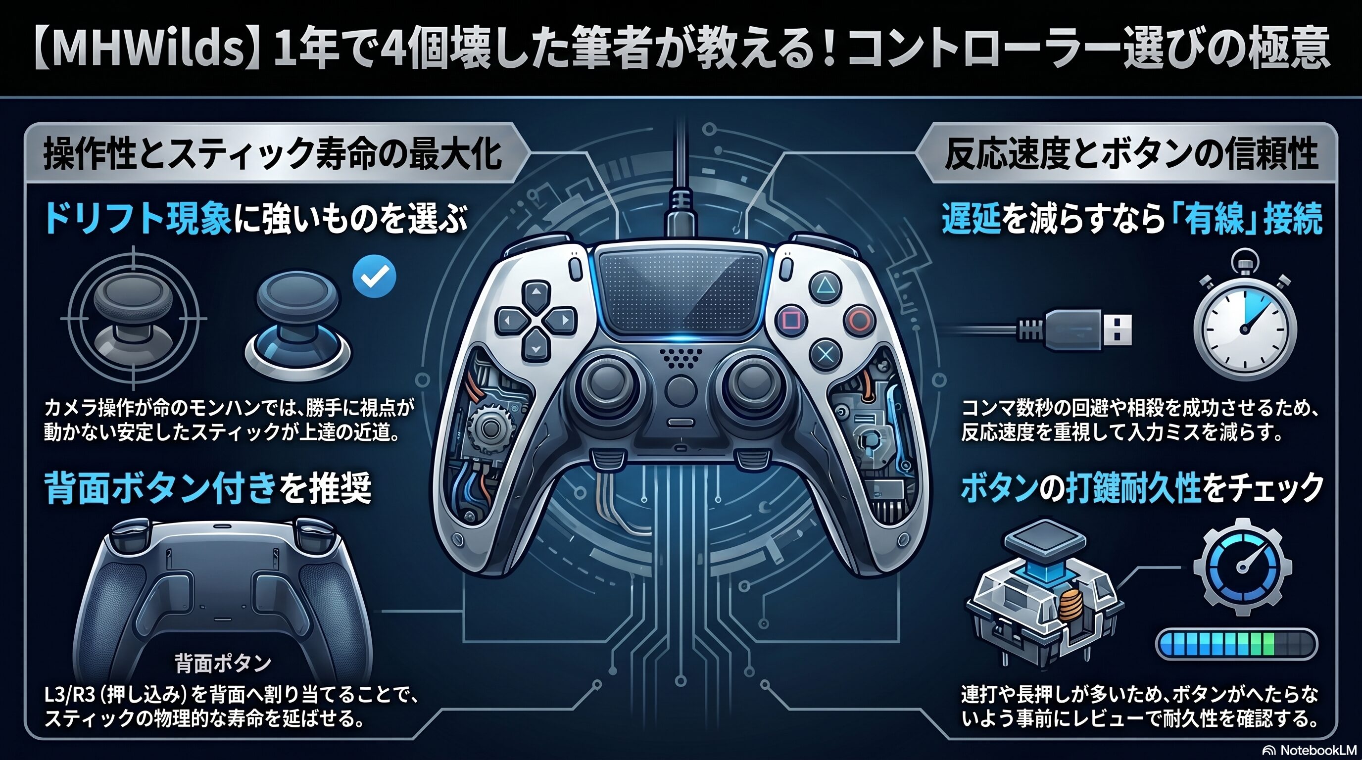 ゲーム用コントローラー選びの極意