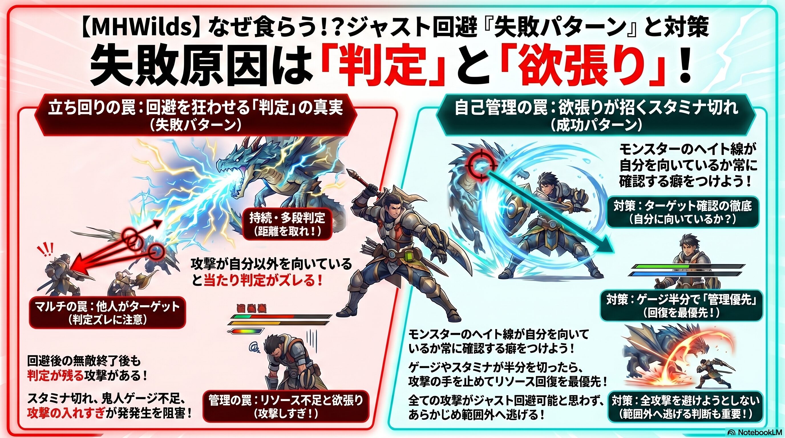 ジャスト回避の失敗原因と対策