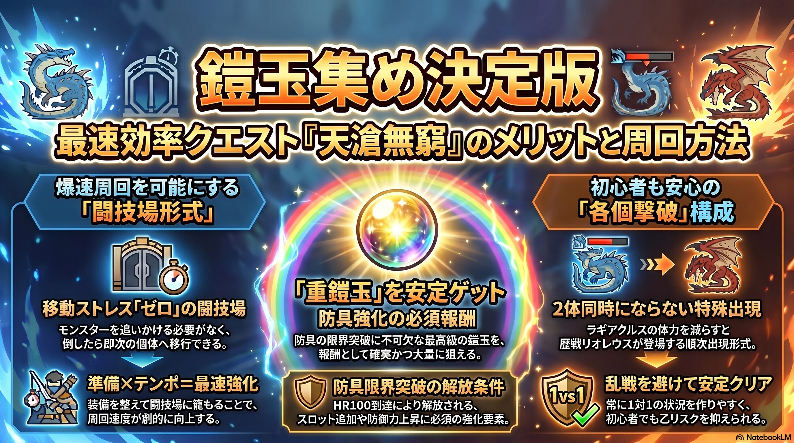 鎧玉集め最速効率クエスト解説