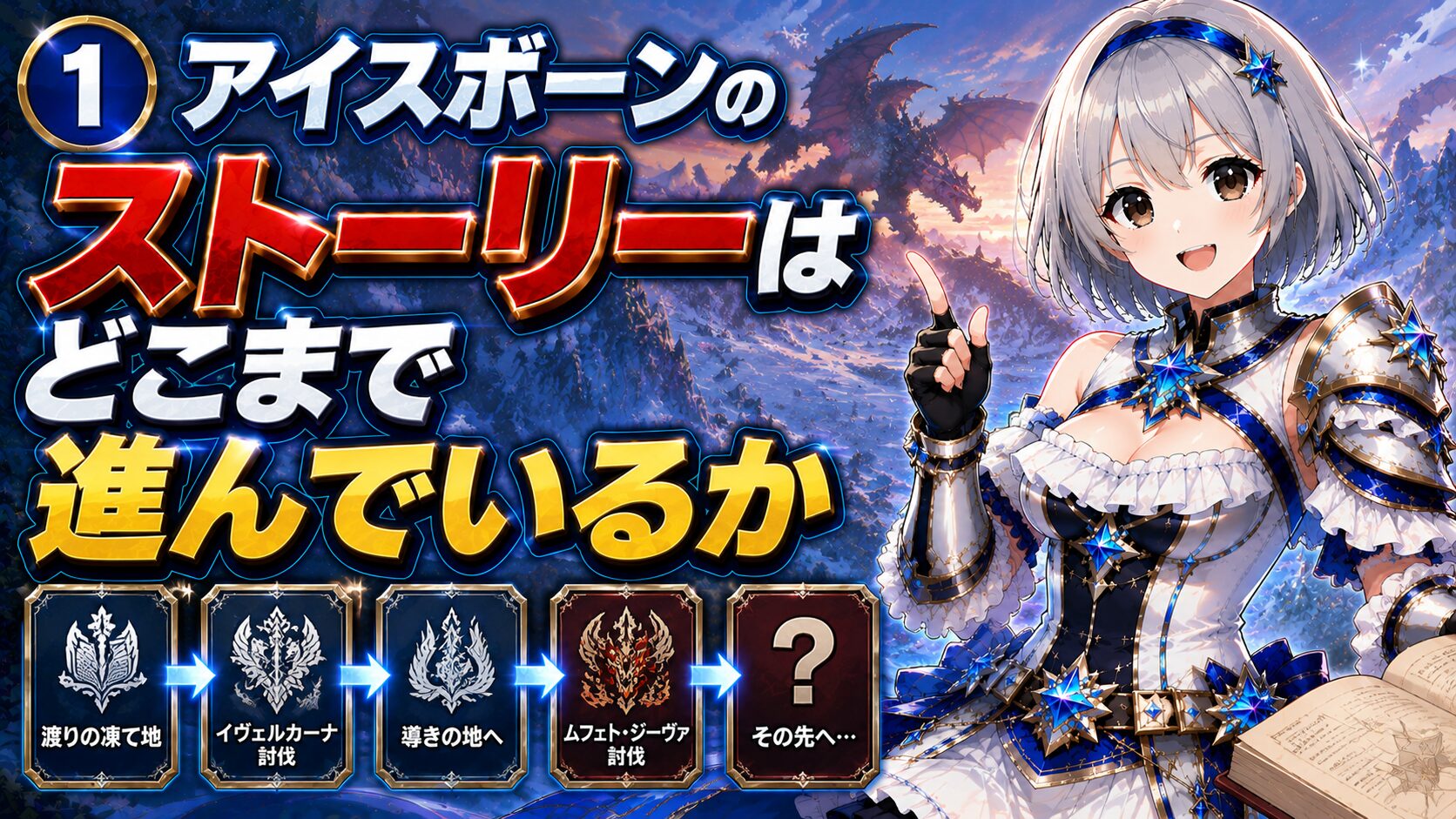 ① アイスボーンのストーリーはどこまで進んでいるか