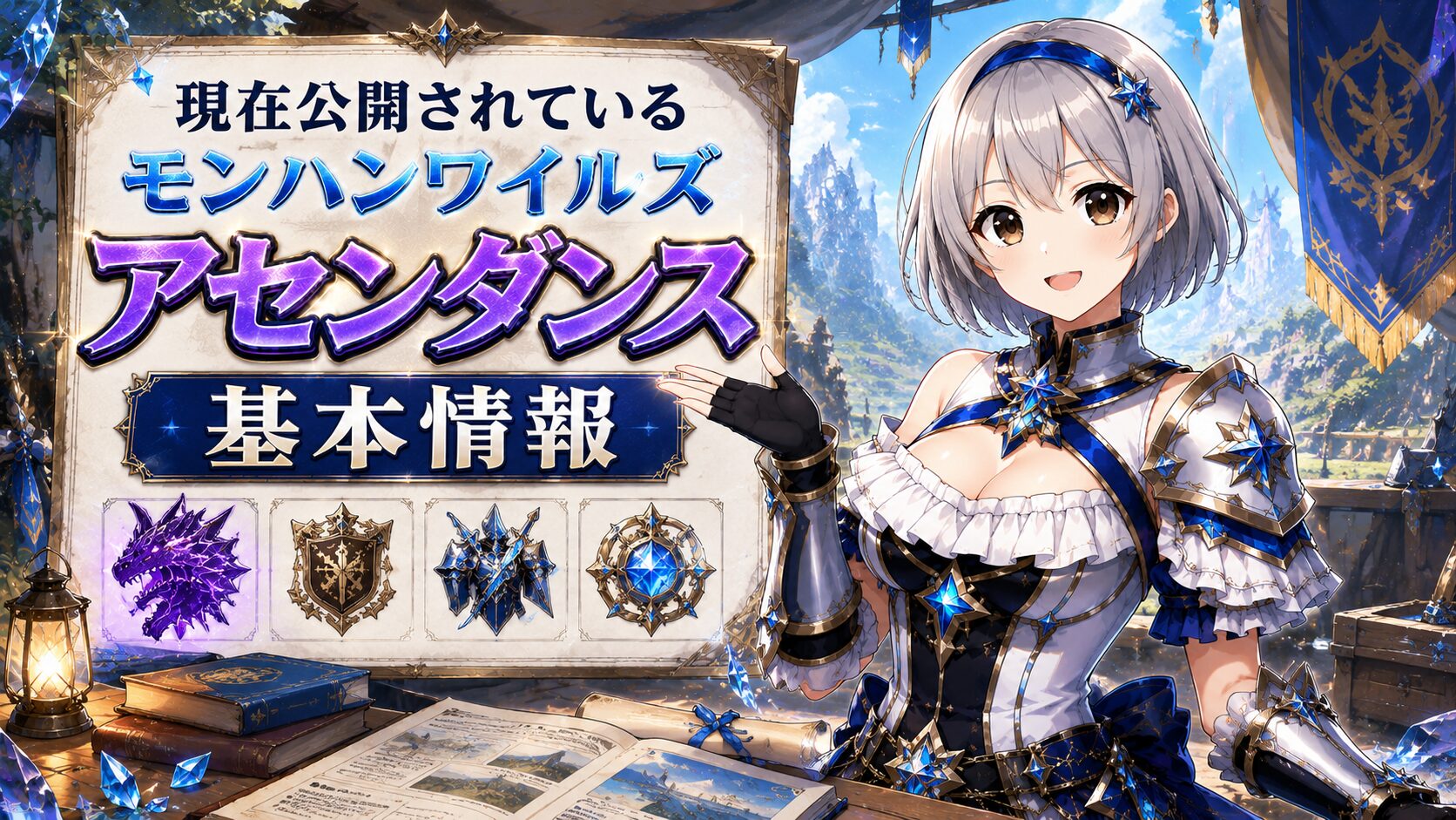 現在公開されているモンハンワイルズアセンダンス基本情報