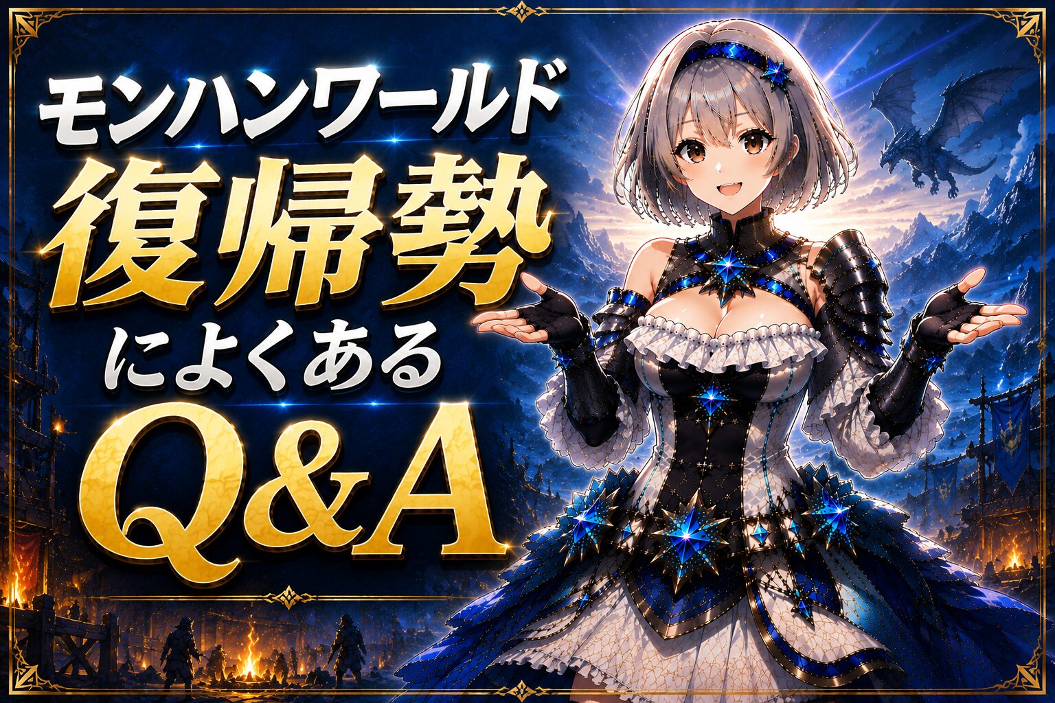 モンハンワールド復帰勢によくある質問(Q&A)