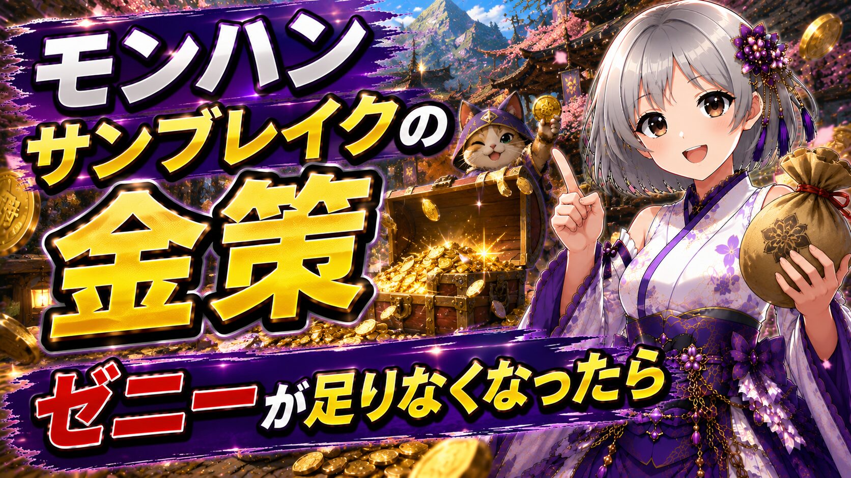 モンハンサンブレイクの金策 ゼニーが足りなくなったら