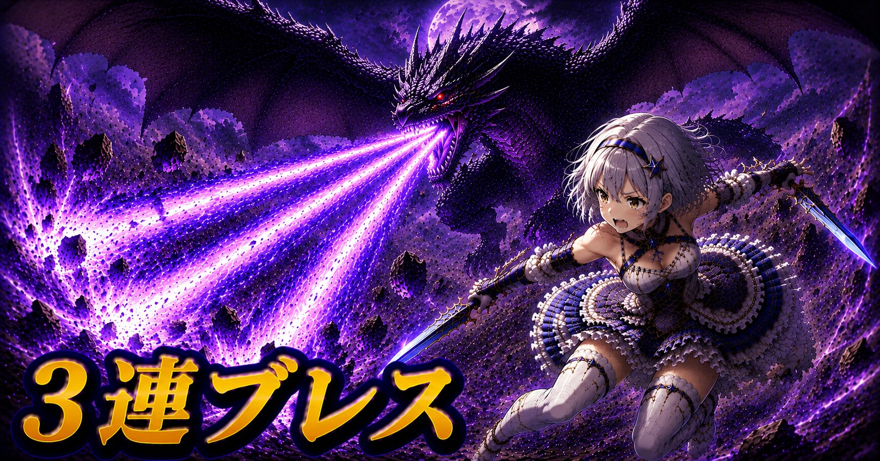 3連ブレス
