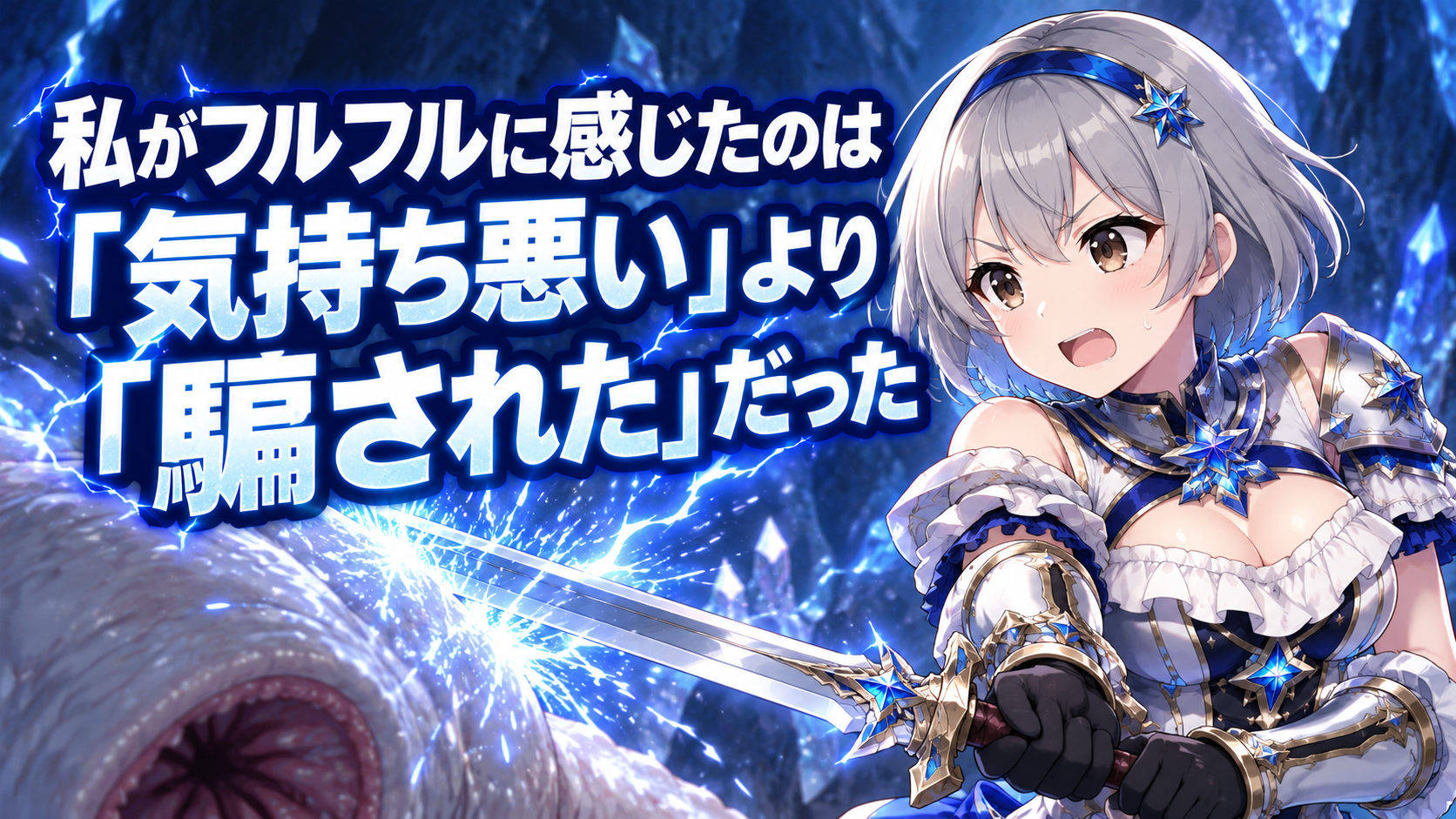 私がフルフルに感じたのは「気持ち悪い」より「騙された」だった