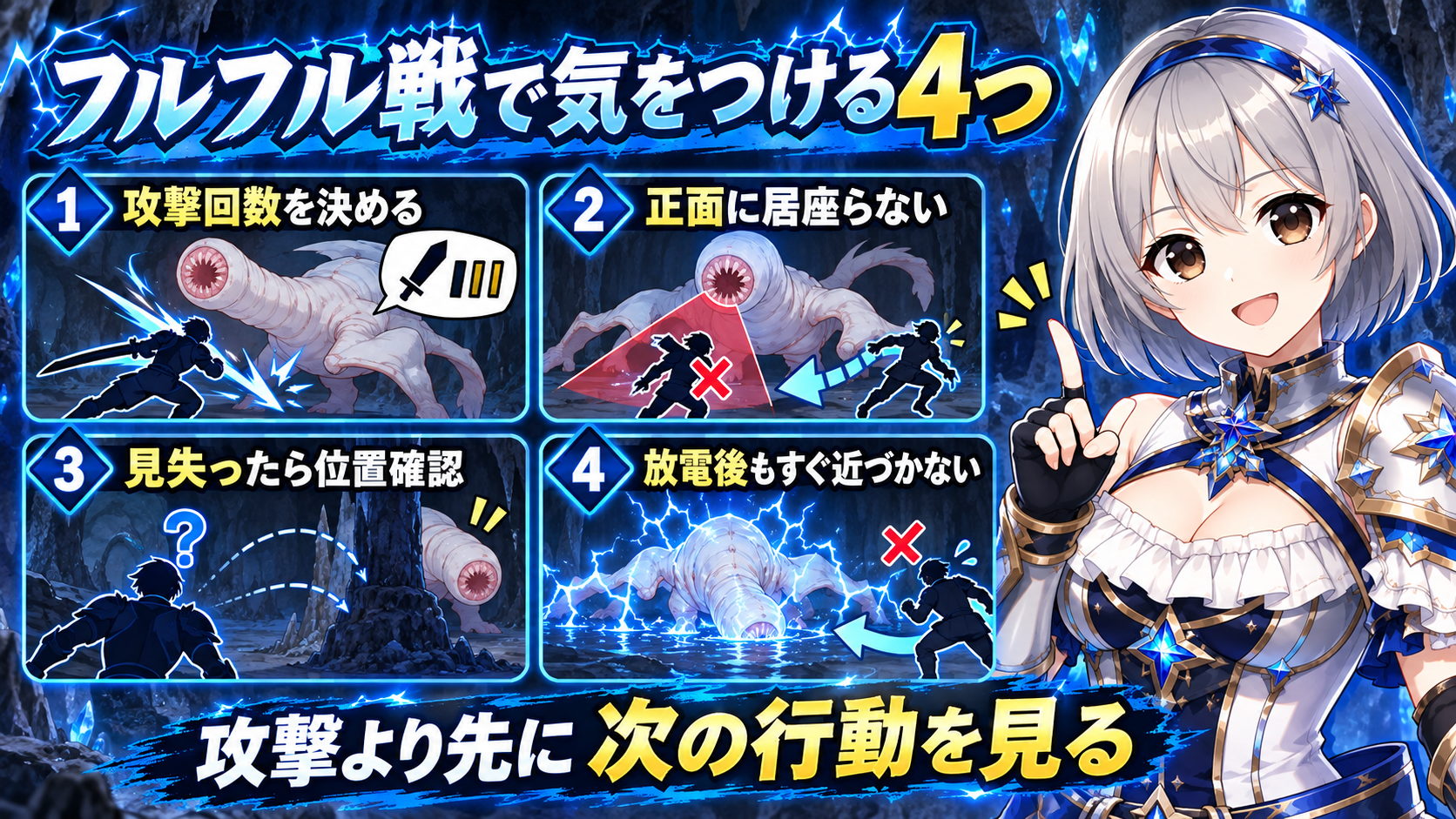 フルフル戦で気をつける4つ