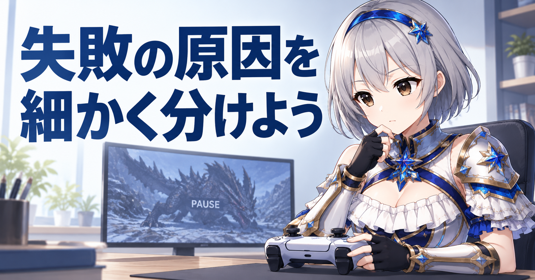 失敗した原因を細かく分ける