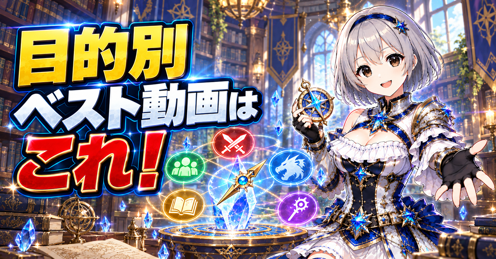目的別｜どの試遊動画を見るべき？